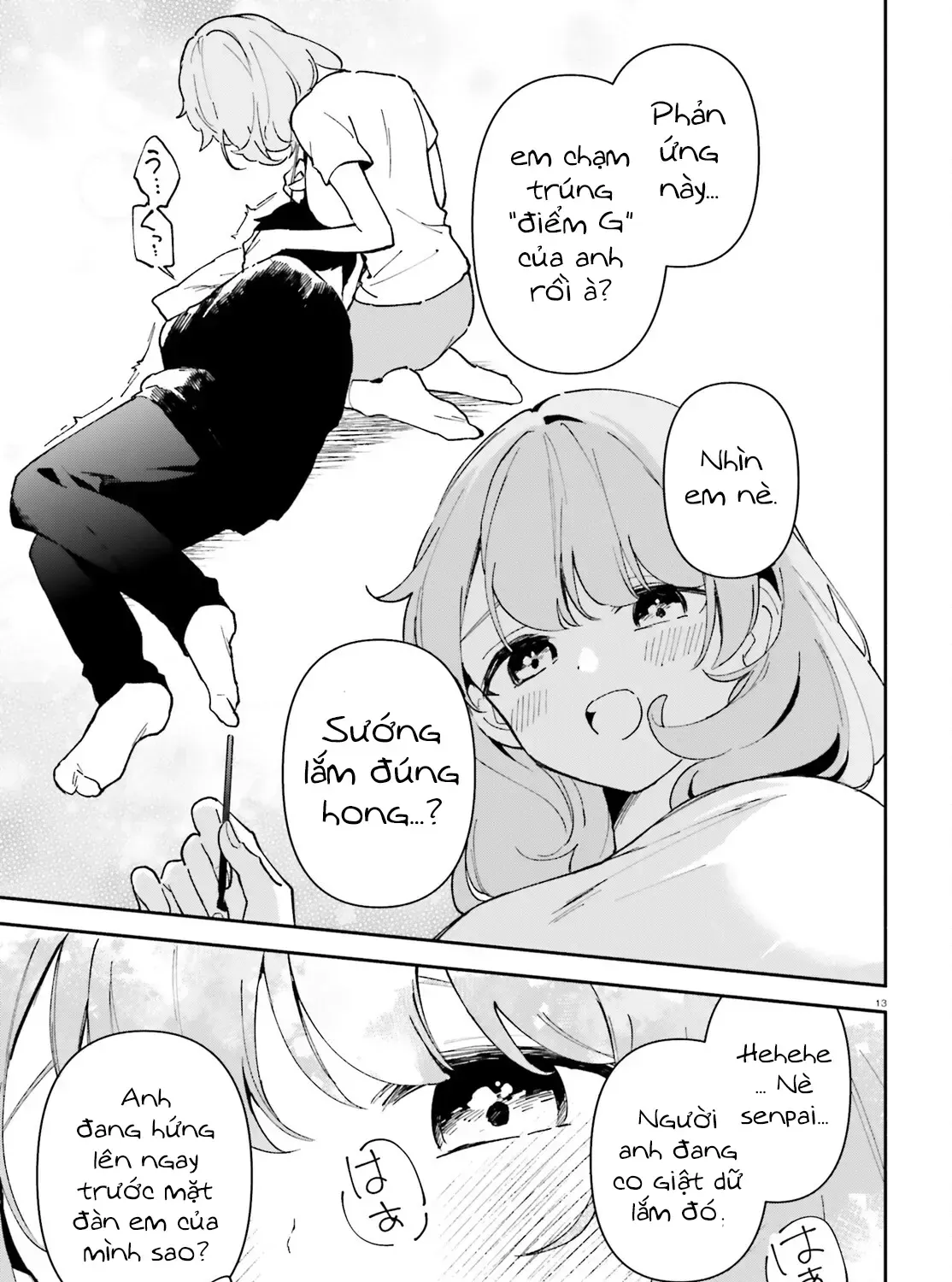 "Issho Ni Netaindesu Yo Ne, Senpai?" To Amaku Sasayakarete Kon'ya Mo Nemurenai Chap 3 - Next Chap 4