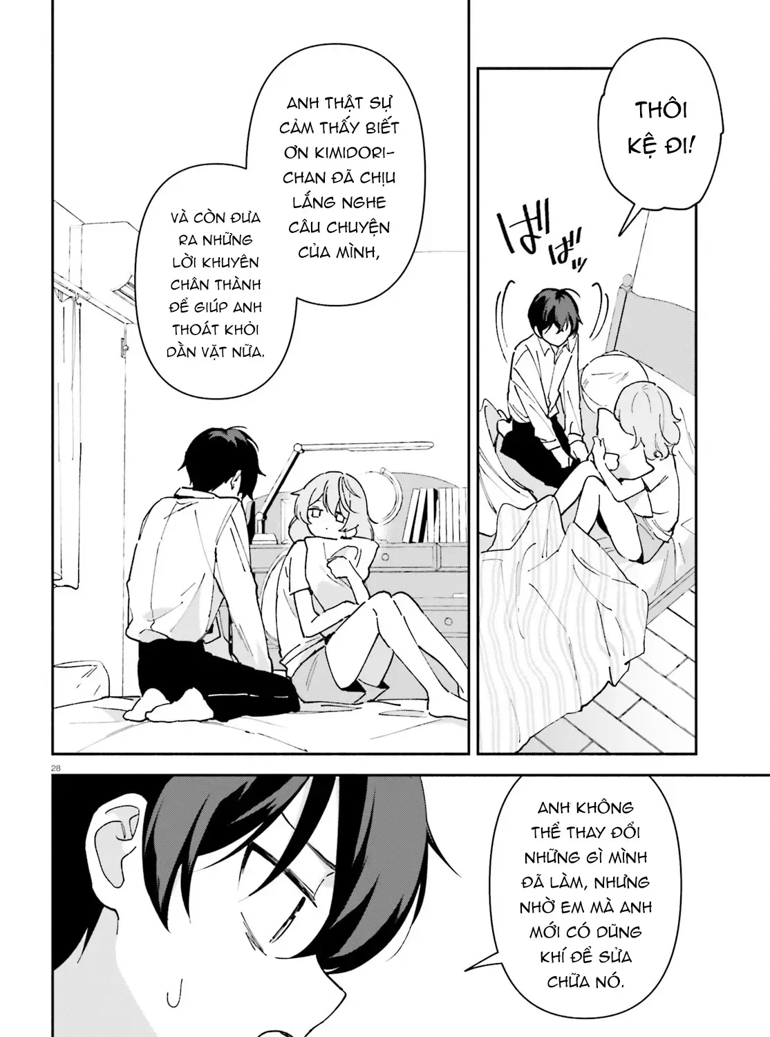 "Issho Ni Netaindesu Yo Ne, Senpai?" To Amaku Sasayakarete Kon'ya Mo Nemurenai Chap 3 - Next Chap 4