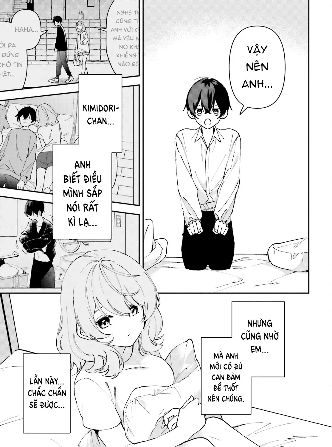 "Issho Ni Netaindesu Yo Ne, Senpai?" To Amaku Sasayakarete Kon'ya Mo Nemurenai Chap 3 - Next Chap 4