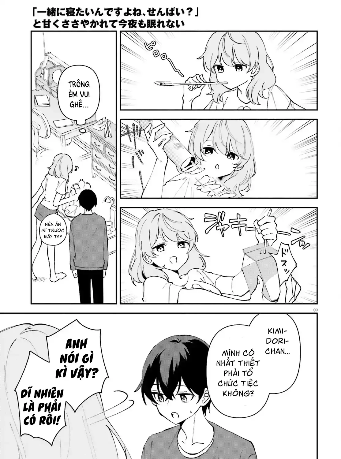 "Issho Ni Netaindesu Yo Ne, Senpai?" To Amaku Sasayakarete Kon'ya Mo Nemurenai Chap 4 - Next Chap 5