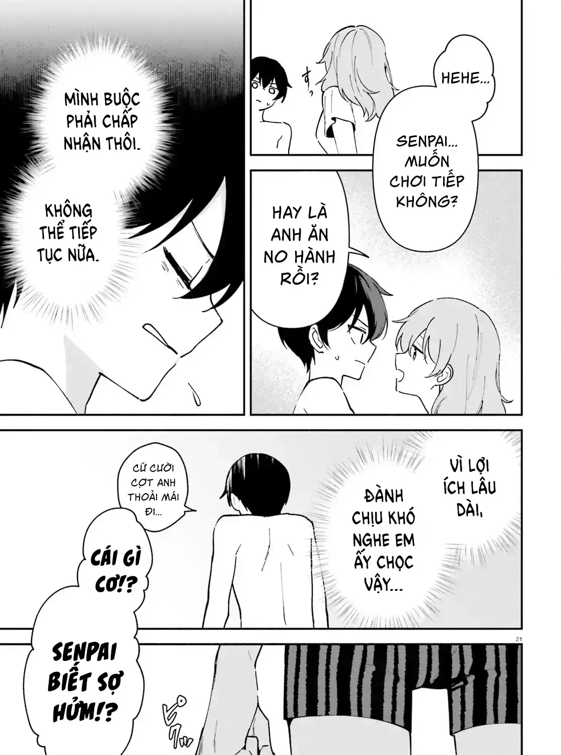 "Issho Ni Netaindesu Yo Ne, Senpai?" To Amaku Sasayakarete Kon'ya Mo Nemurenai Chap 4 - Next Chap 5