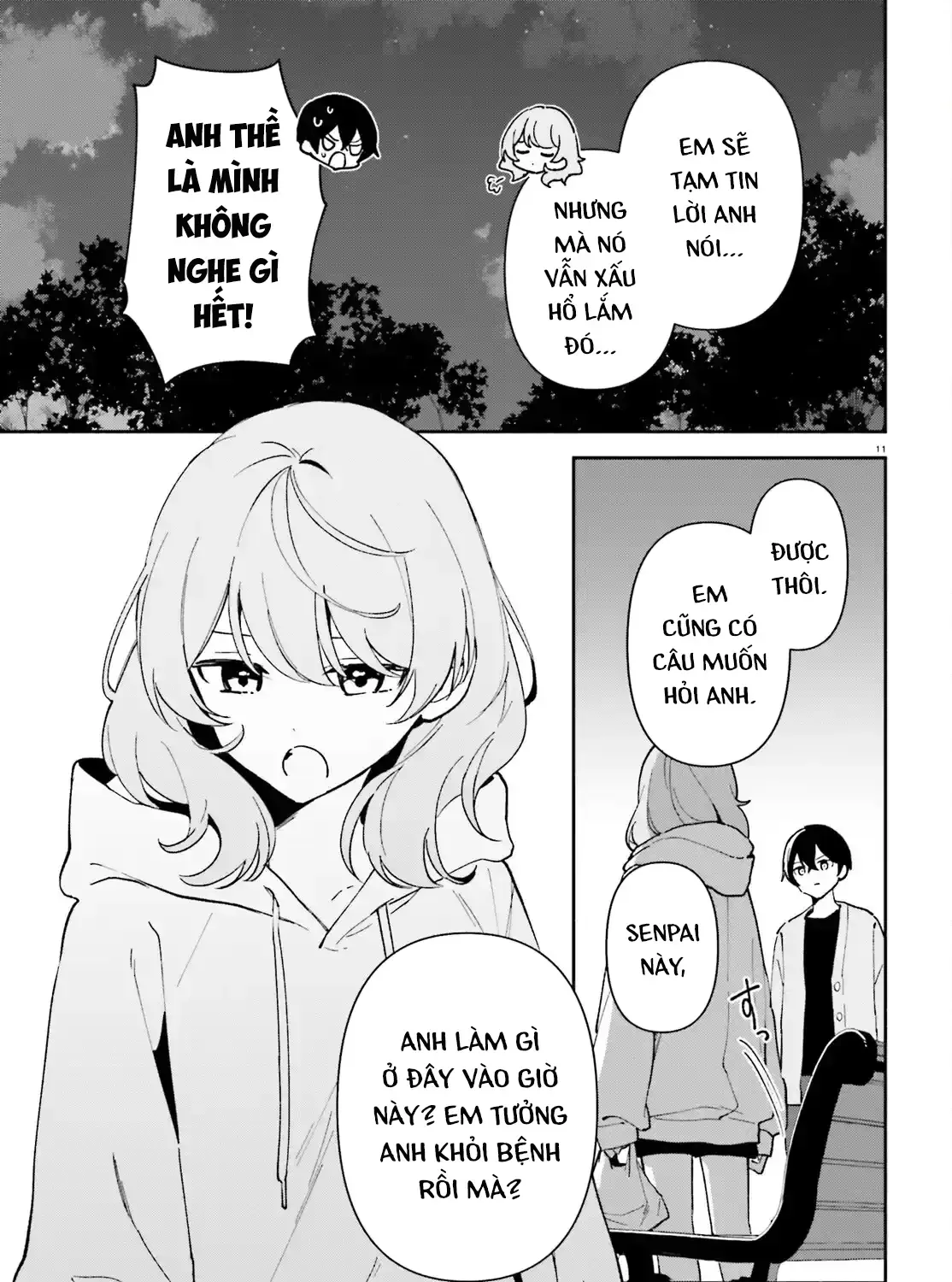 "Issho Ni Netaindesu Yo Ne, Senpai?" To Amaku Sasayakarete Kon'ya Mo Nemurenai Chap 6 - Next Chap 7