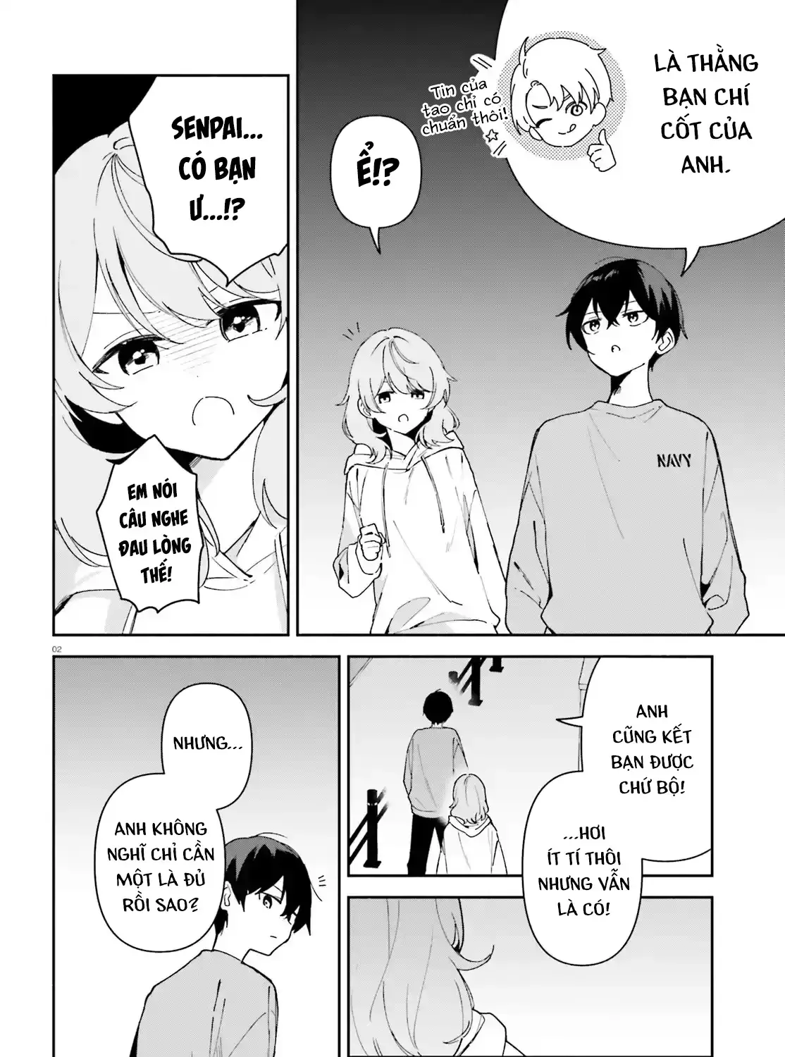 "Issho Ni Netaindesu Yo Ne, Senpai?" To Amaku Sasayakarete Kon'ya Mo Nemurenai Chap 7 - Next Chap 8