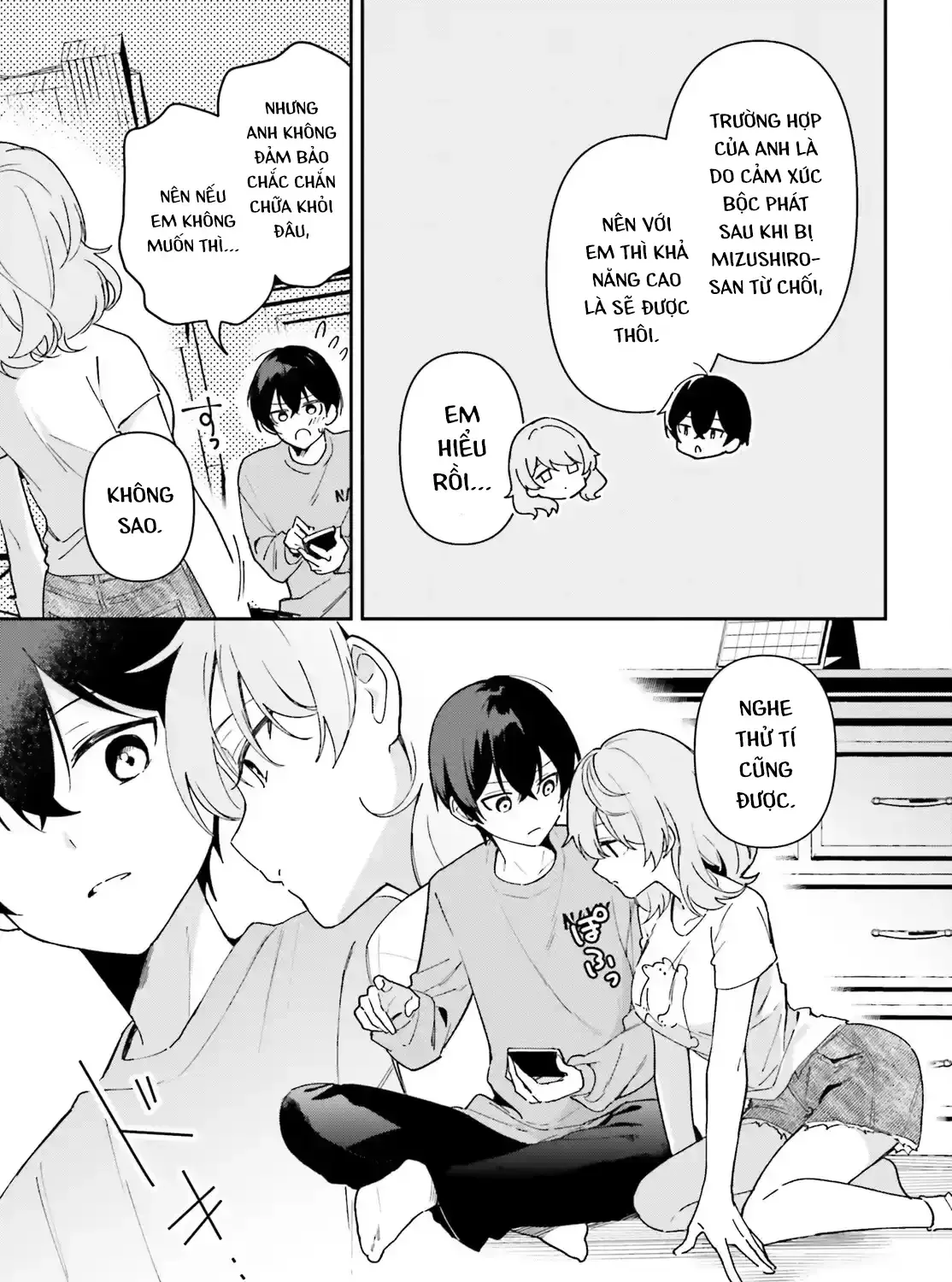 "Issho Ni Netaindesu Yo Ne, Senpai?" To Amaku Sasayakarete Kon'ya Mo Nemurenai Chap 7 - Next Chap 8