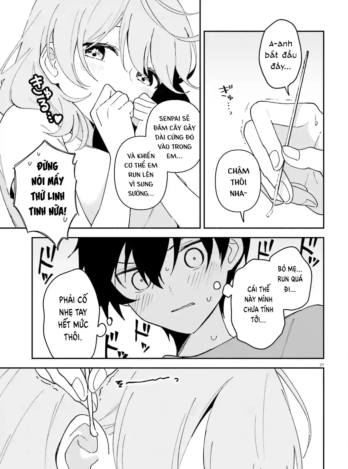 "Issho Ni Netaindesu Yo Ne, Senpai?" To Amaku Sasayakarete Kon'ya Mo Nemurenai Chap 7 - Next Chap 8