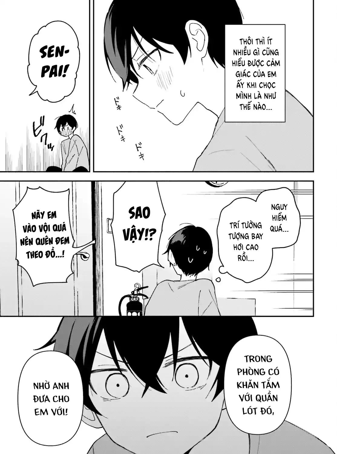 "Issho Ni Netaindesu Yo Ne, Senpai?" To Amaku Sasayakarete Kon'ya Mo Nemurenai Chap 7 - Next Chap 8