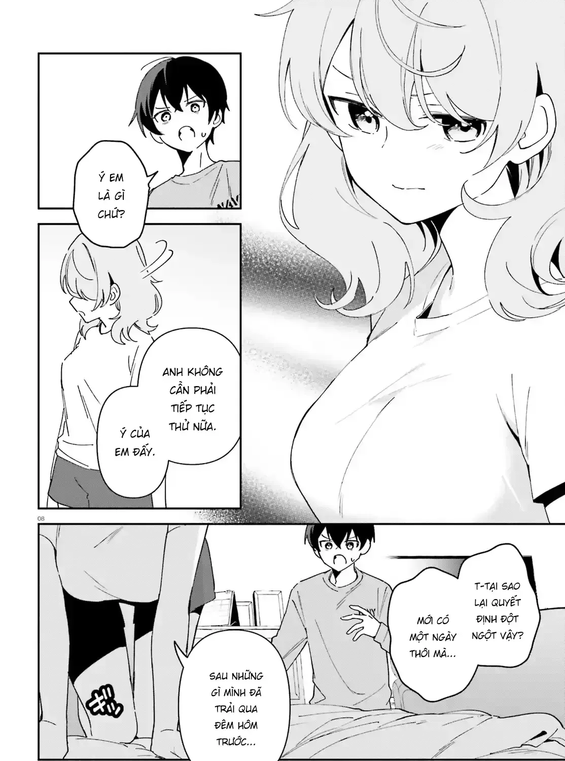 "Issho Ni Netaindesu Yo Ne, Senpai?" To Amaku Sasayakarete Kon'ya Mo Nemurenai Chap 8 - Next Chap 9