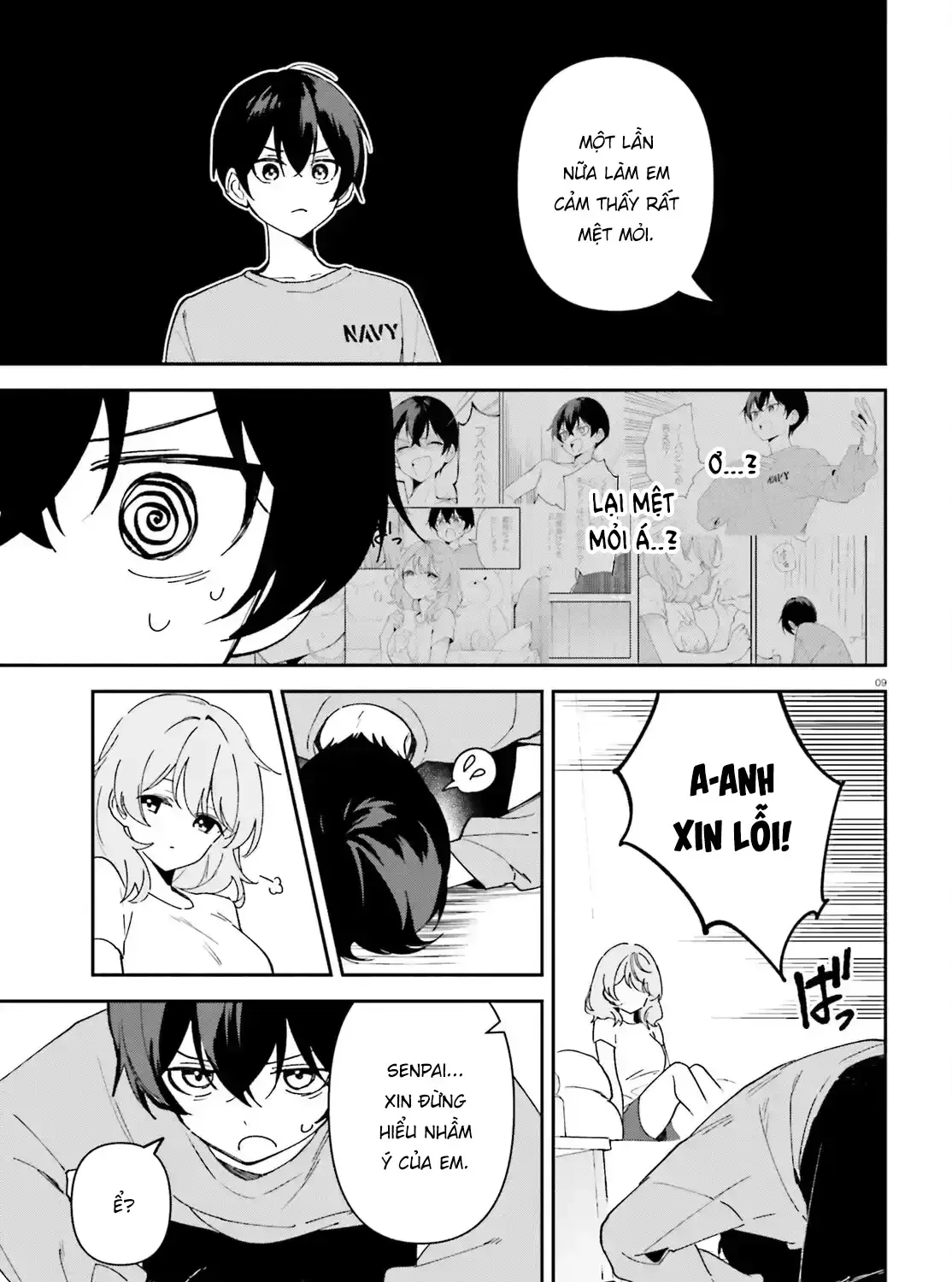 "Issho Ni Netaindesu Yo Ne, Senpai?" To Amaku Sasayakarete Kon'ya Mo Nemurenai Chap 8 - Next Chap 9