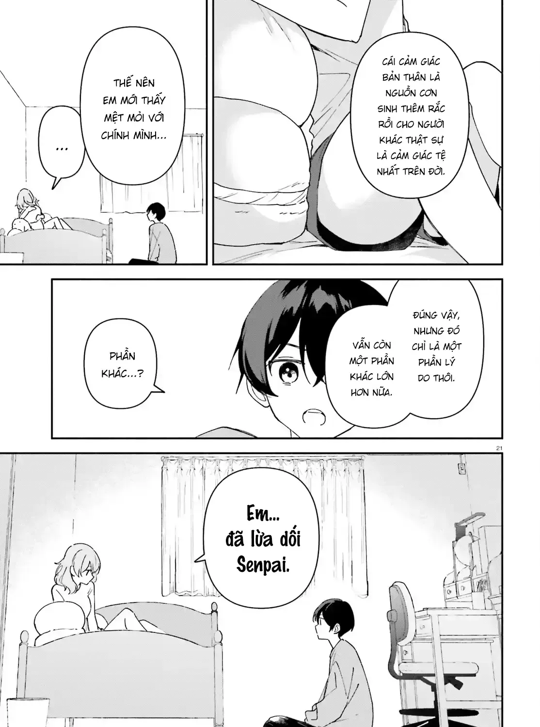"Issho Ni Netaindesu Yo Ne, Senpai?" To Amaku Sasayakarete Kon'ya Mo Nemurenai Chap 8 - Next Chap 9