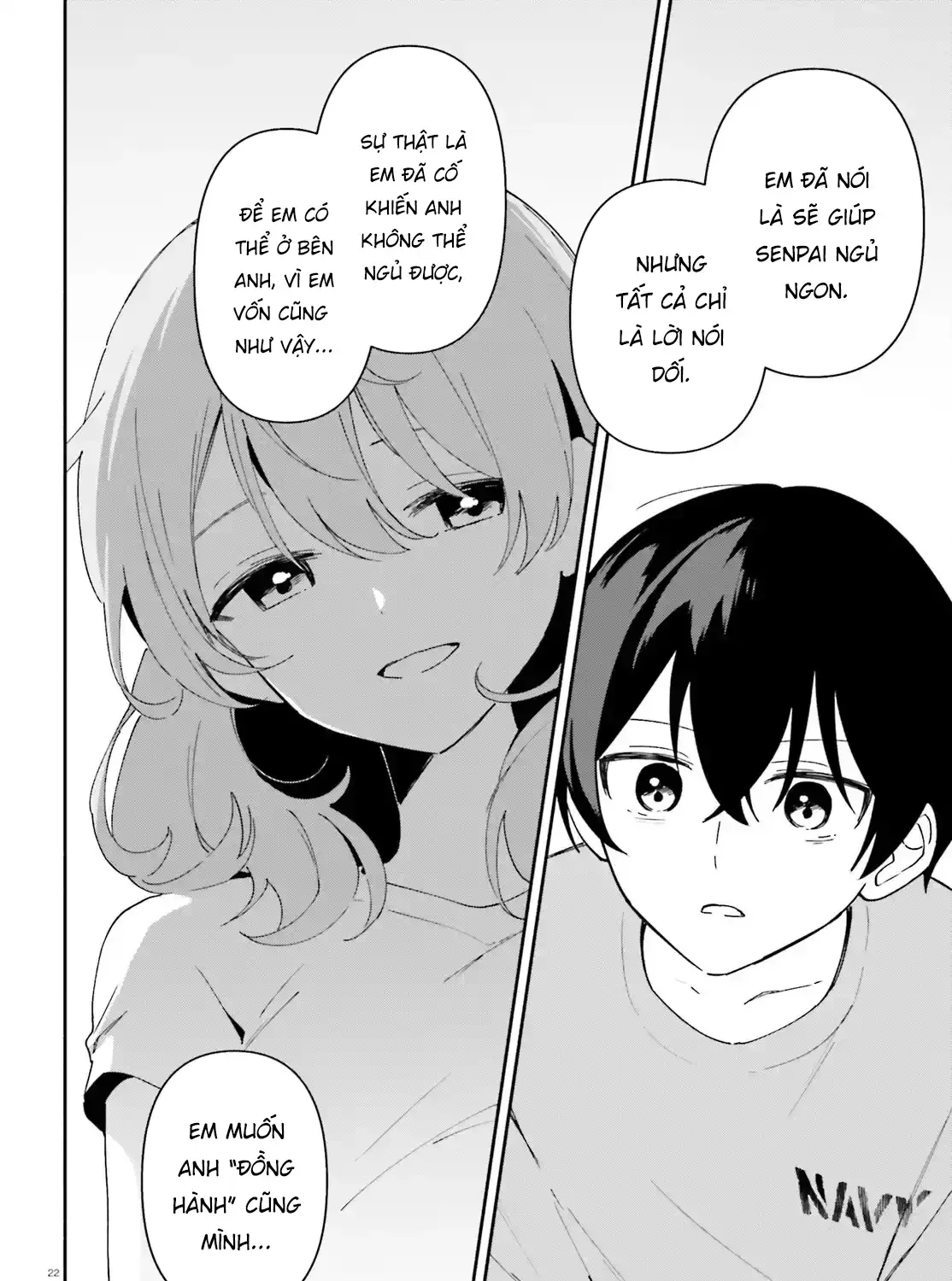 "Issho Ni Netaindesu Yo Ne, Senpai?" To Amaku Sasayakarete Kon'ya Mo Nemurenai Chap 8 - Next Chap 9