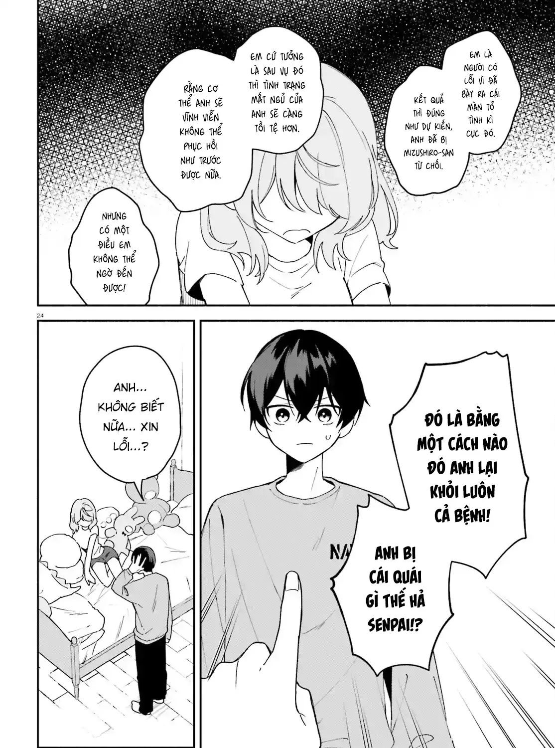 "Issho Ni Netaindesu Yo Ne, Senpai?" To Amaku Sasayakarete Kon'ya Mo Nemurenai Chap 8 - Next Chap 9