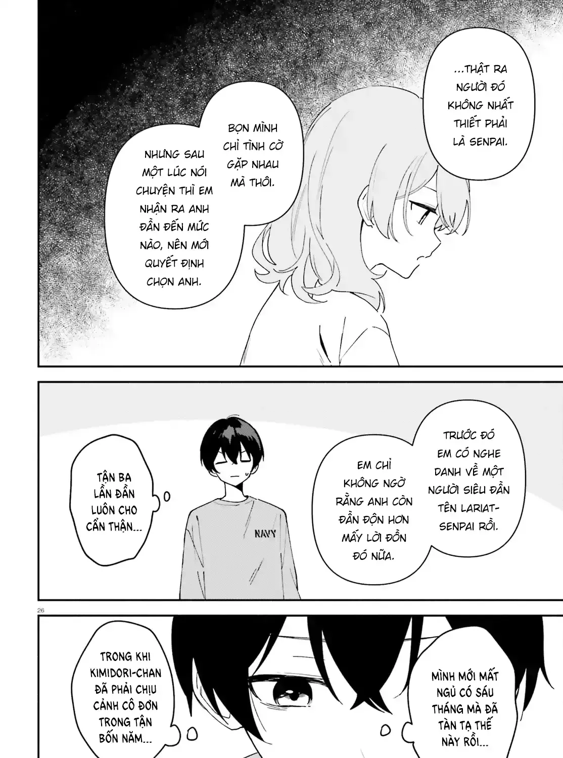 "Issho Ni Netaindesu Yo Ne, Senpai?" To Amaku Sasayakarete Kon'ya Mo Nemurenai Chap 8 - Next Chap 9