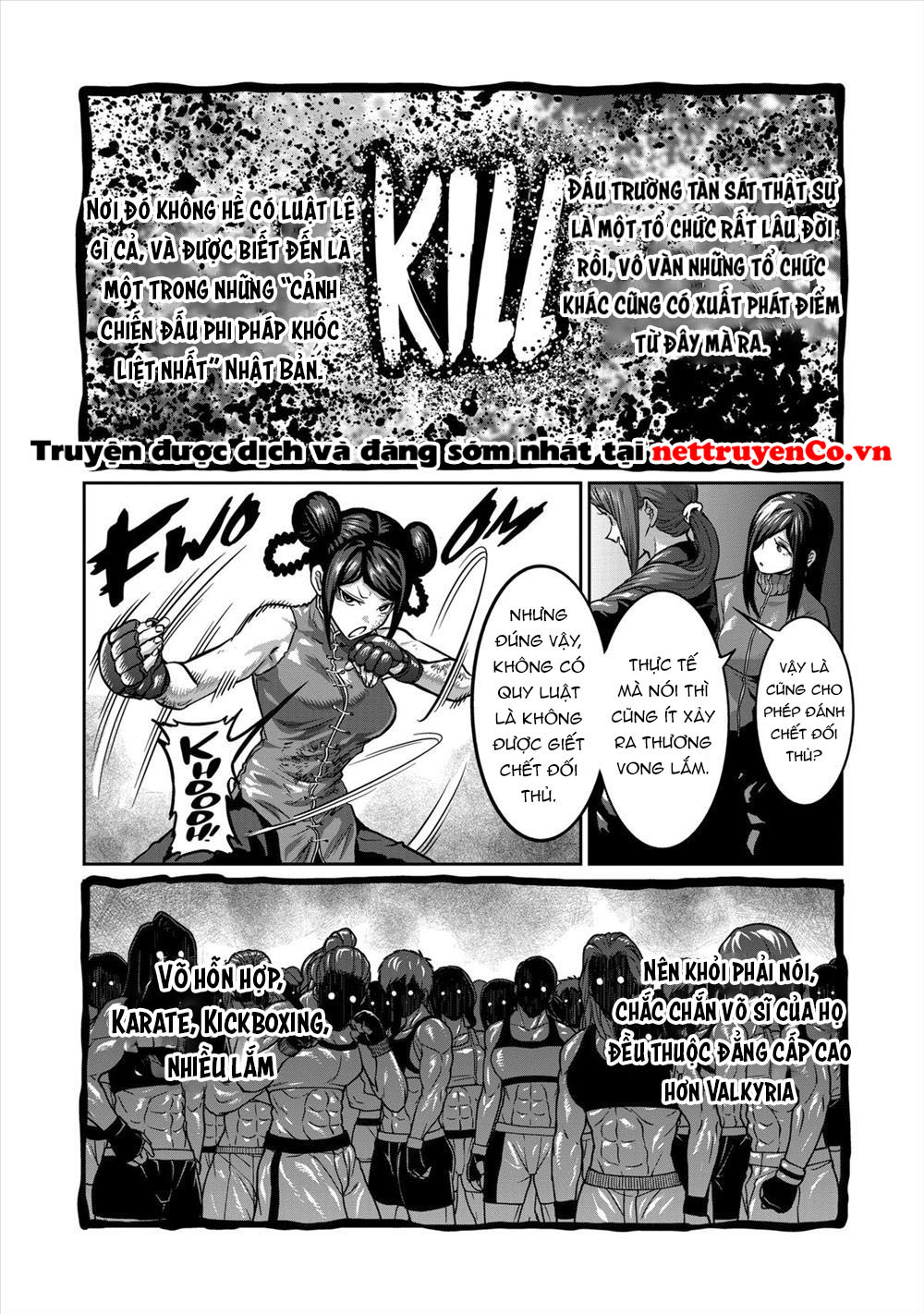 Isshou Senkin - Sàn Đấu Điên Rồ Chap 13 - Next Chap 14