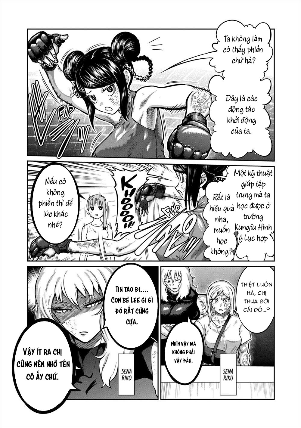 Isshou Senkin - Sàn Đấu Điên Rồ Chap 13 - Next Chap 14