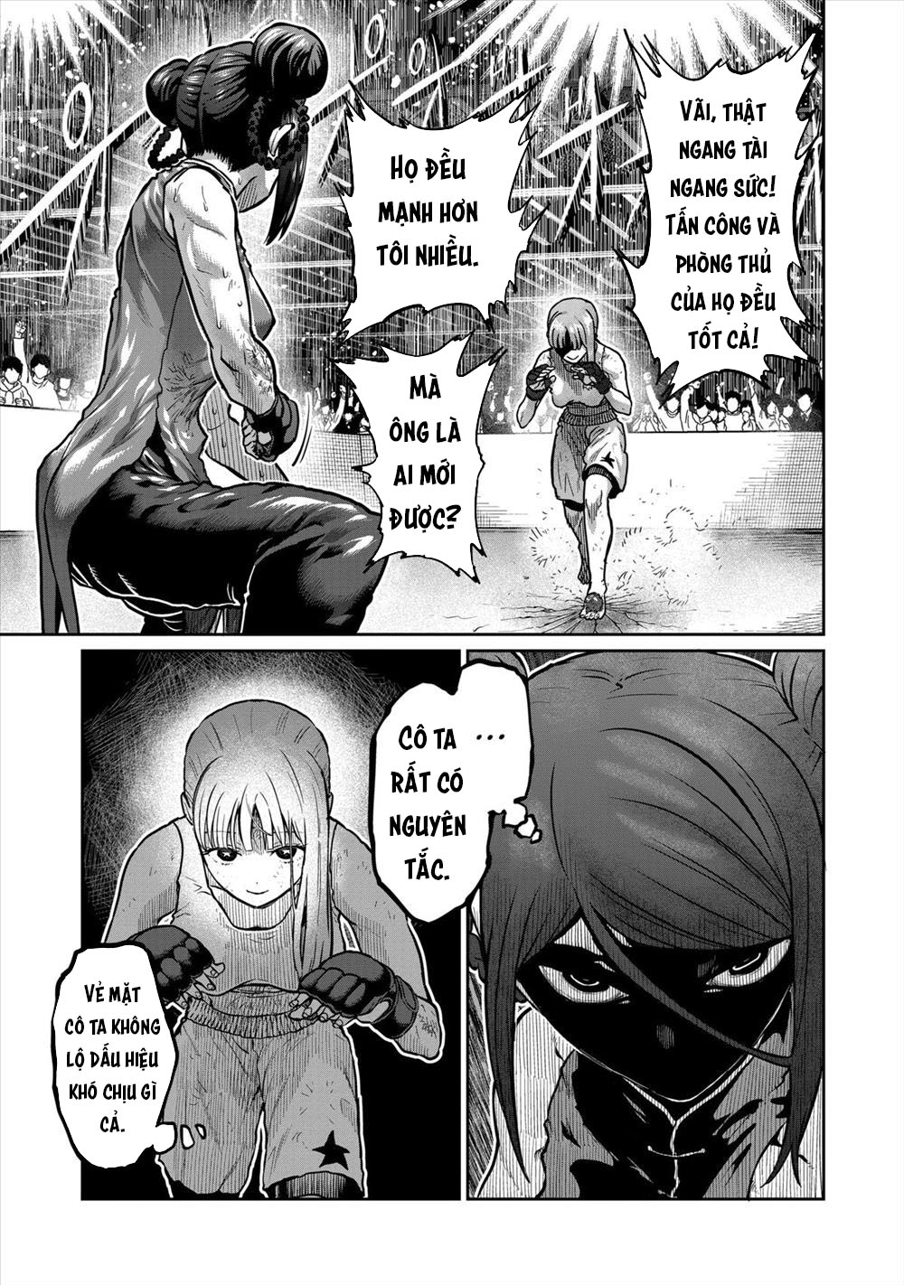 Isshou Senkin - Sàn Đấu Điên Rồ Chap 14 - Next Chap 15