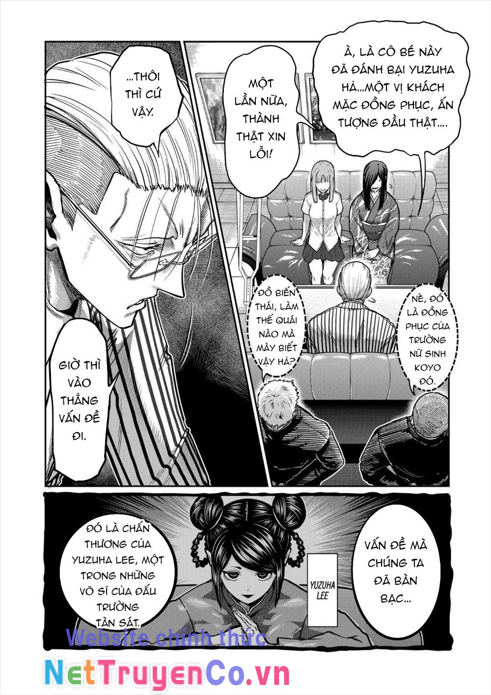 Isshou Senkin - Sàn Đấu Điên Rồ Chap 18 - Next Chap 19