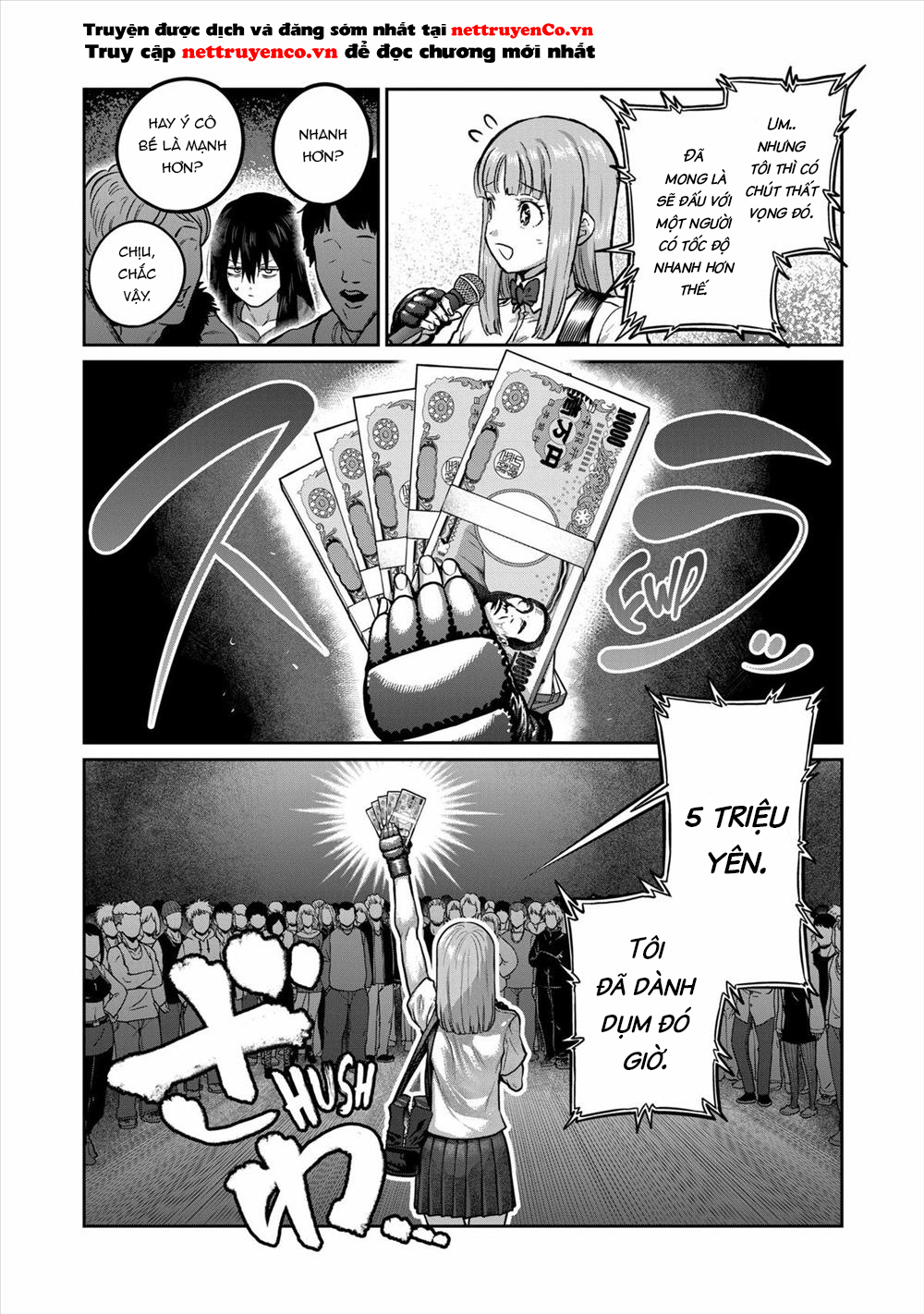 Isshou Senkin - Sàn Đấu Điên Rồ Chap 3 - Next Chap 4