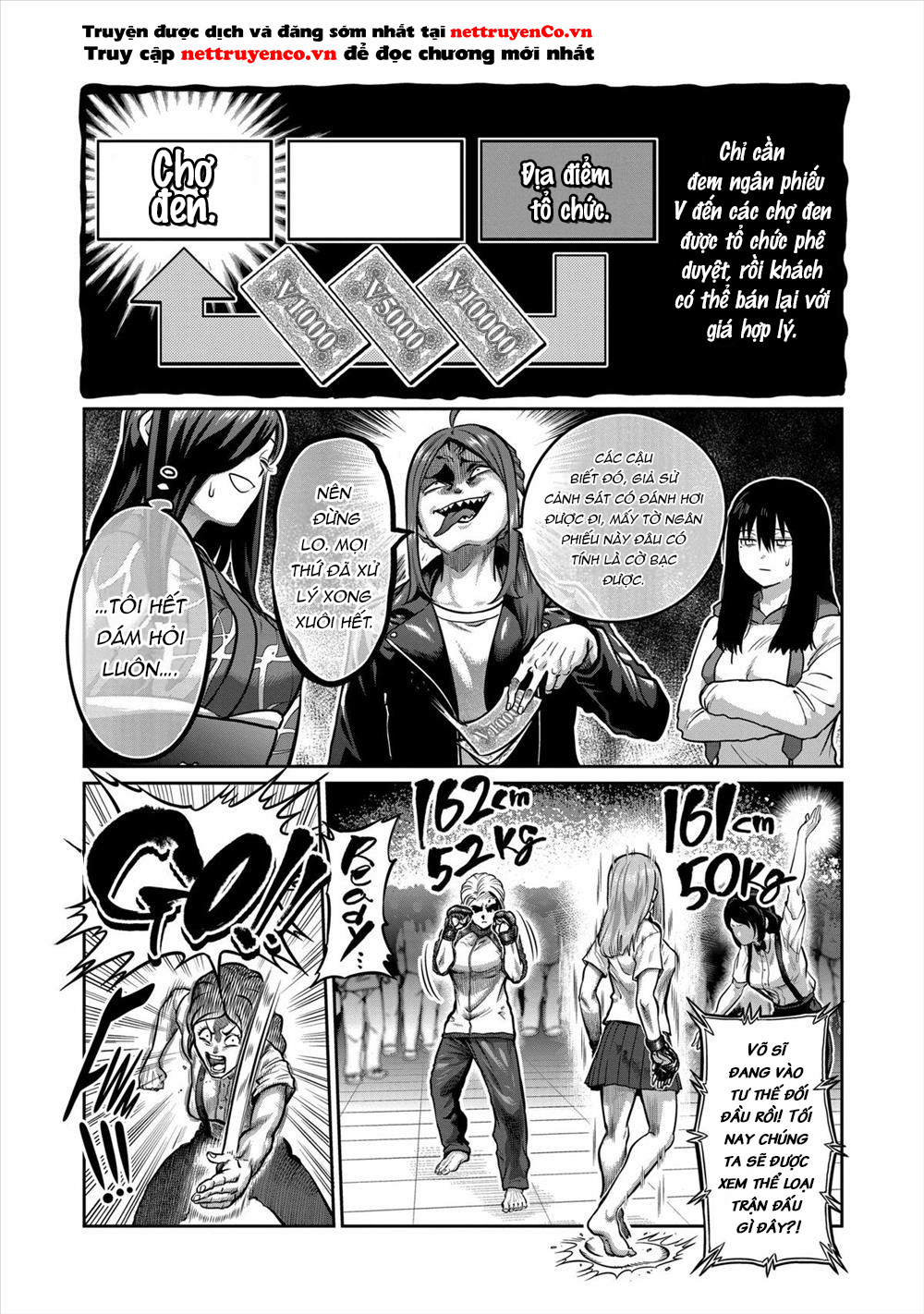 Isshou Senkin - Sàn Đấu Điên Rồ Chap 3 - Next Chap 4