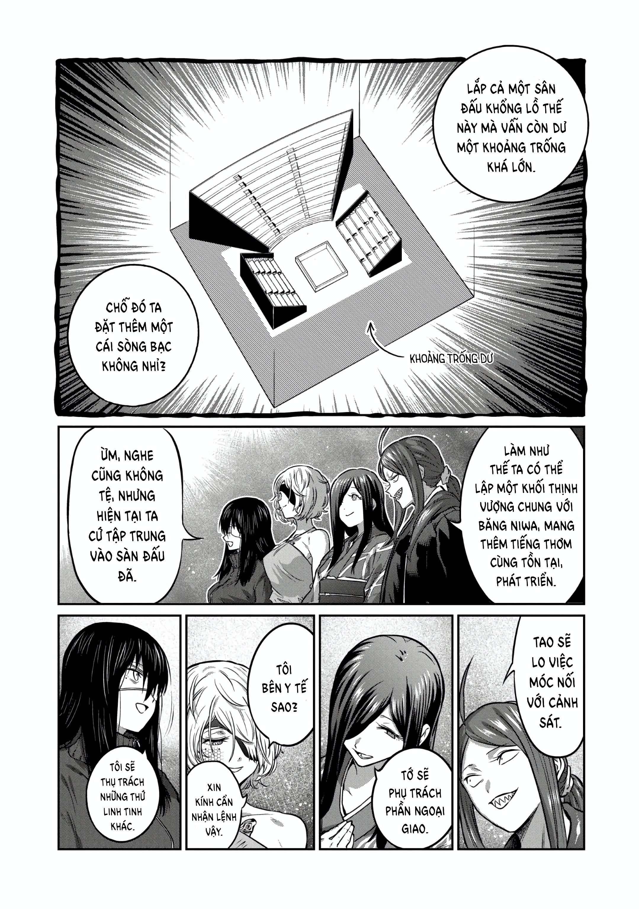 Isshou Senkin - Sàn Đấu Điên Rồ Chap 32 - Next Chap 33