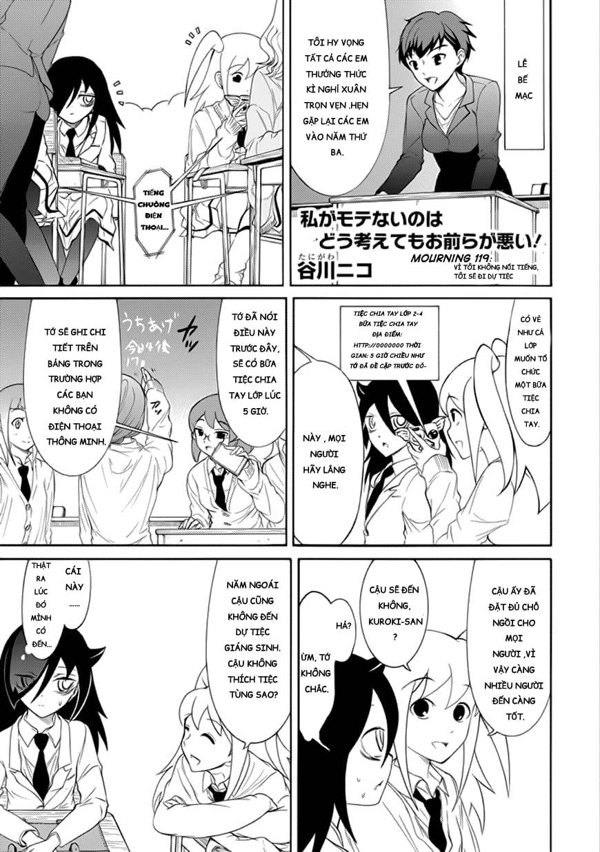 It’s Not My Fault That I’m Not Popular! Chap 119 - Next Chap 120