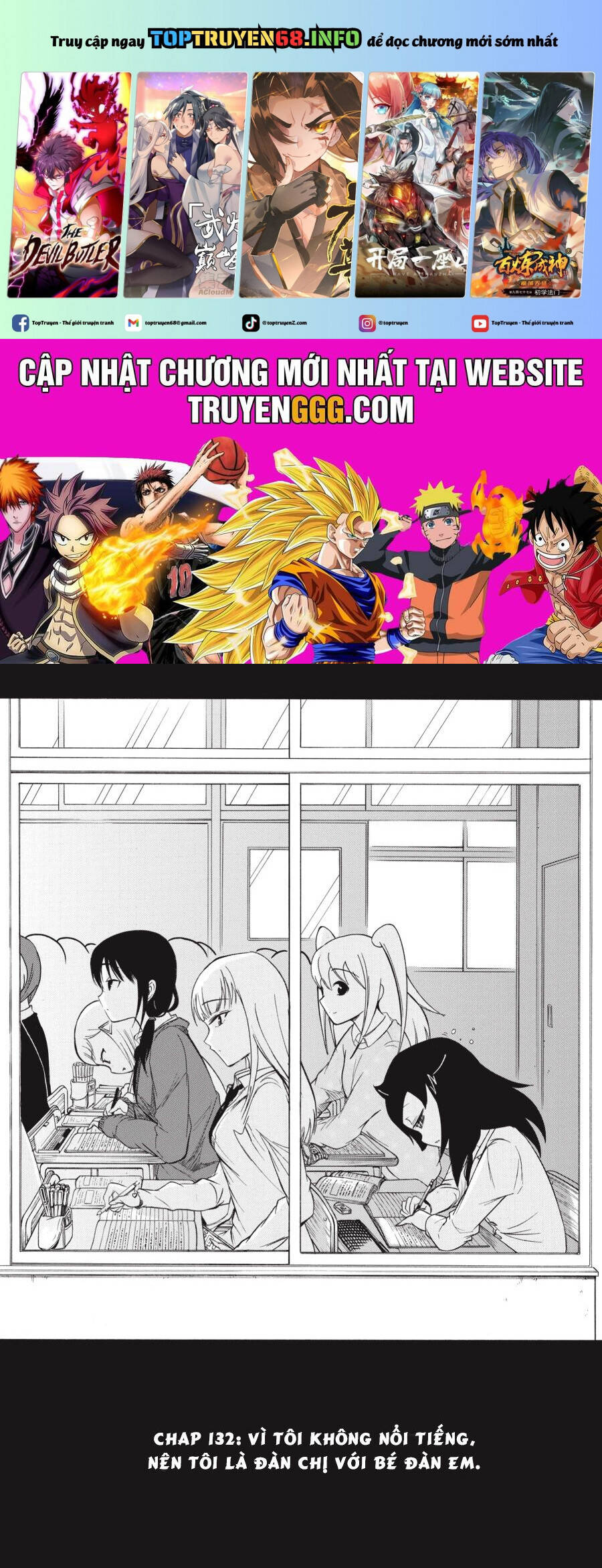 It’s Not My Fault That I’m Not Popular! Chap 132 - Next Chap 133