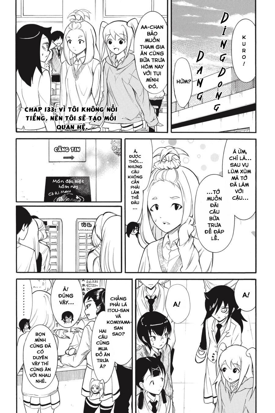 It’s Not My Fault That I’m Not Popular! Chap 133 - Next Chap 134