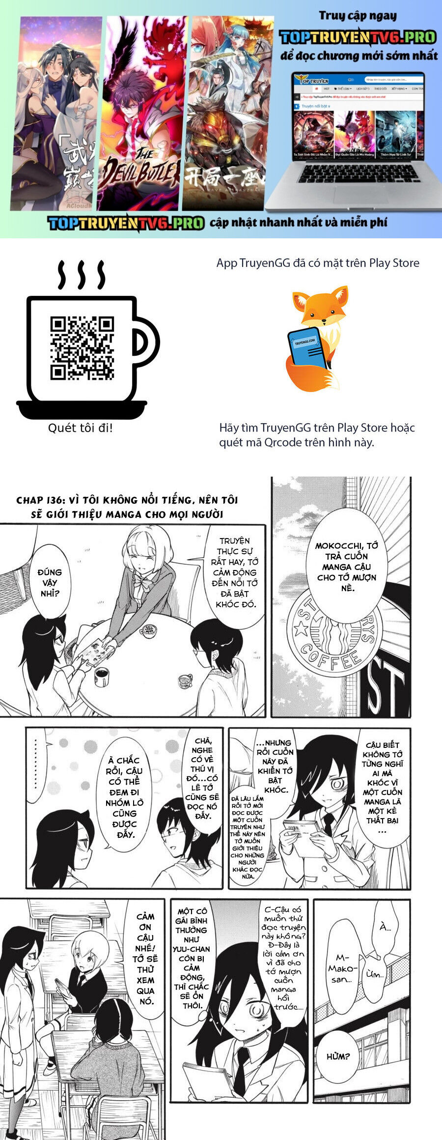 It’s Not My Fault That I’m Not Popular! Chap 136 - Next Chap 137