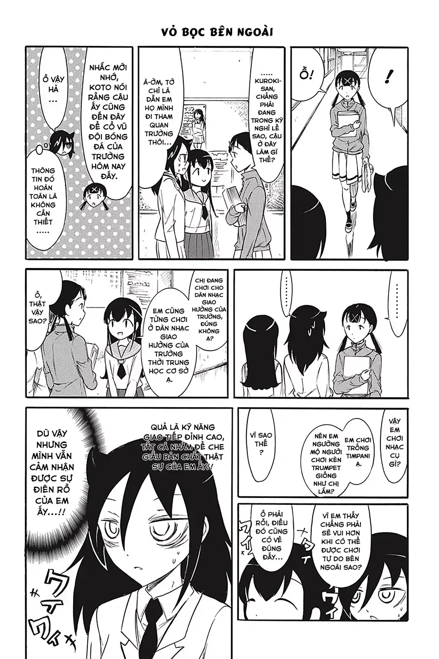 It’s Not My Fault That I’m Not Popular! Chap 141 - Next Chap 142