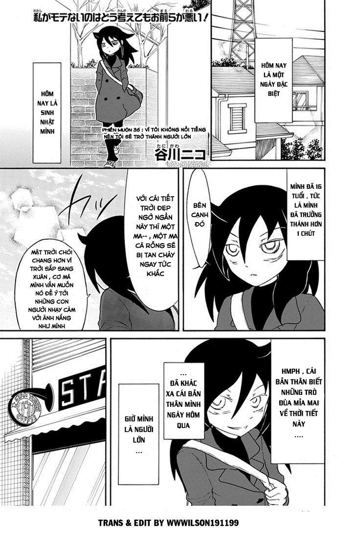It’s Not My Fault That I’m Not Popular! Chap 36 - Next Chap 37