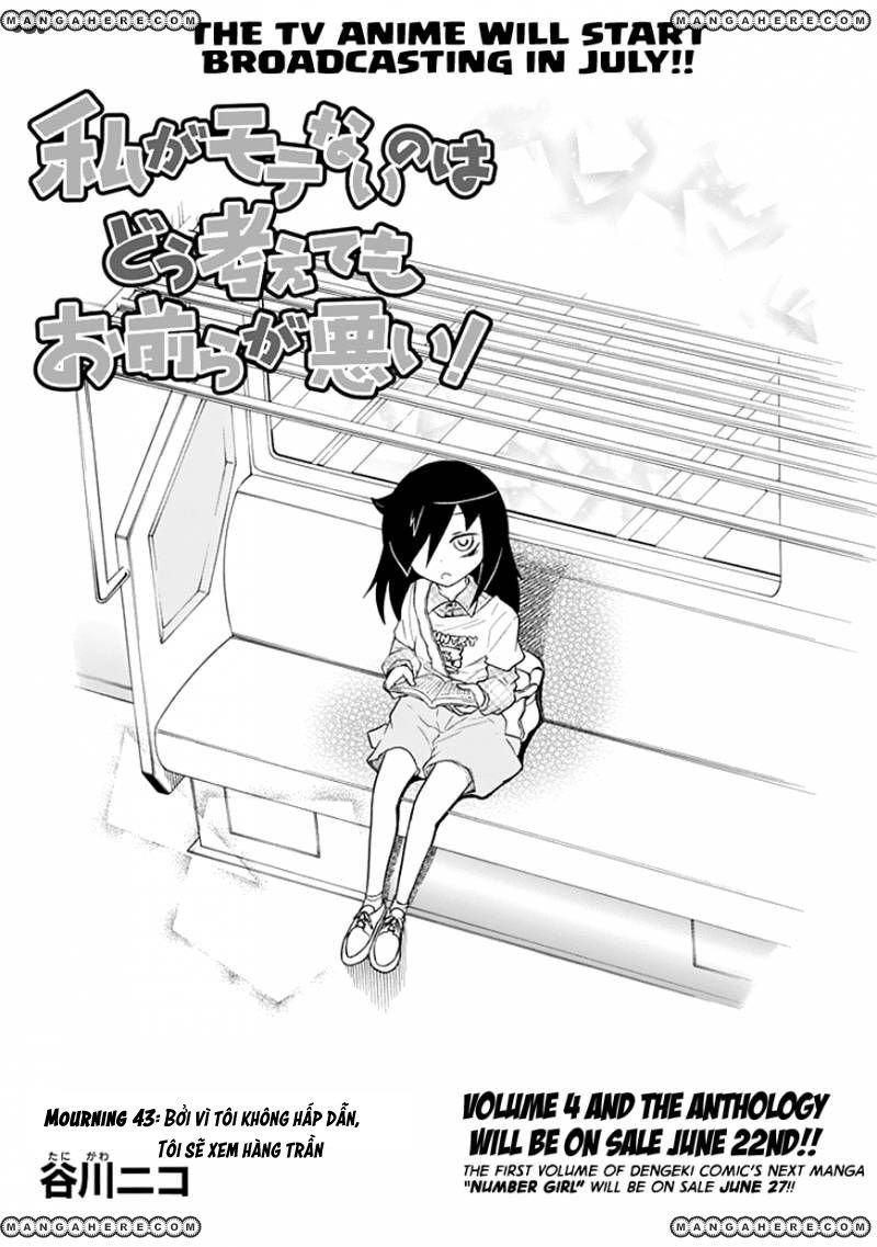 It’s Not My Fault That I’m Not Popular! Chap 43 - Next Chap 44