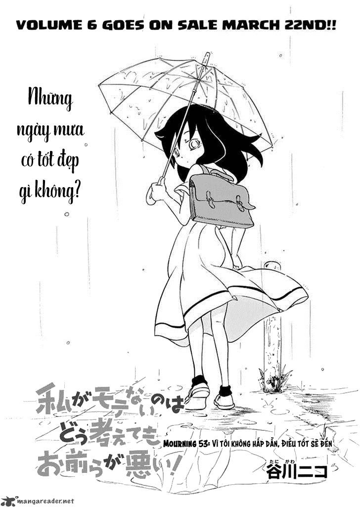 It’s Not My Fault That I’m Not Popular! Chap 53 - Next Chap 54