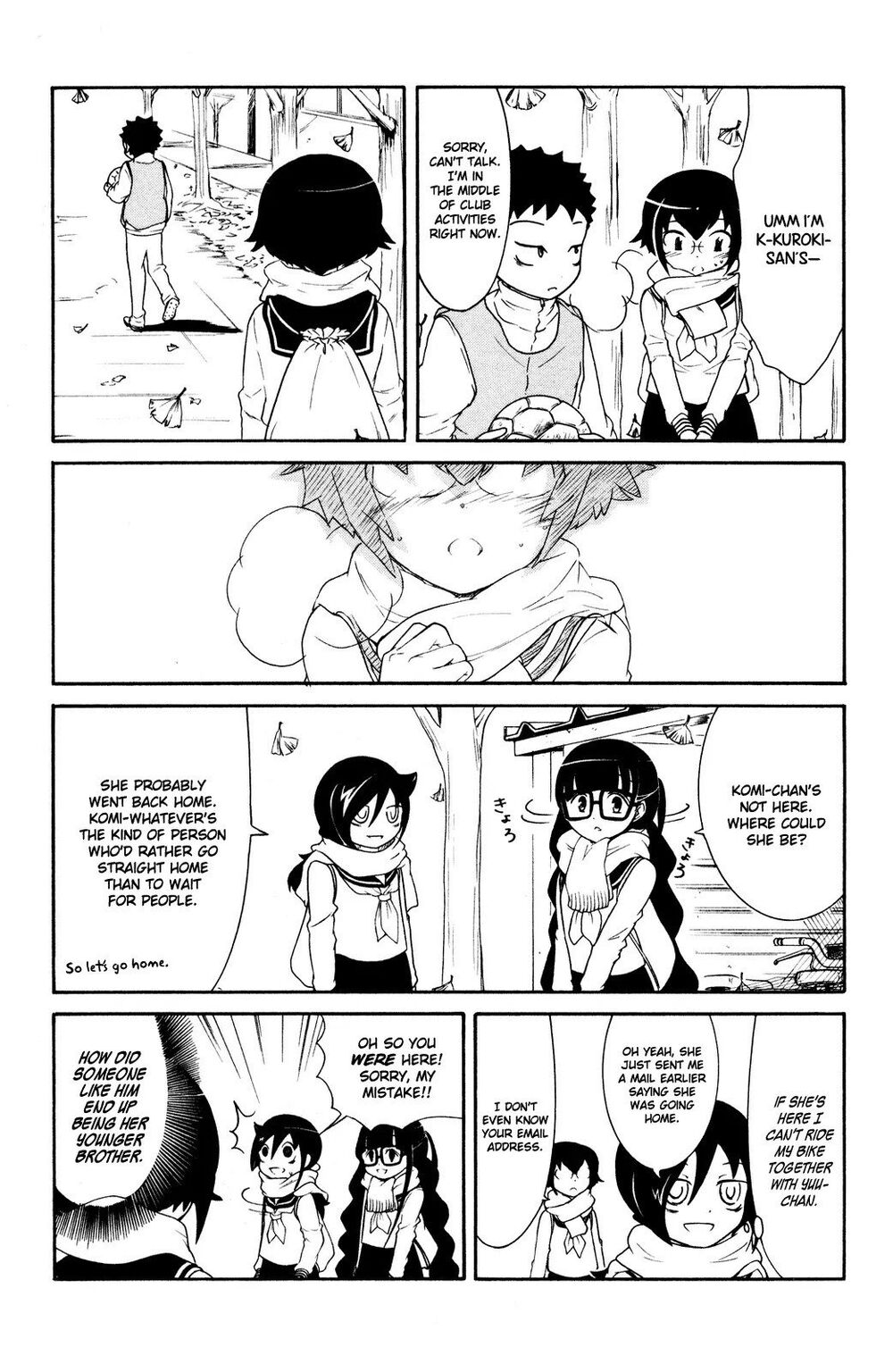 It’s Not My Fault That I’m Not Popular! Chap 59.6 - Next Chap 60.6