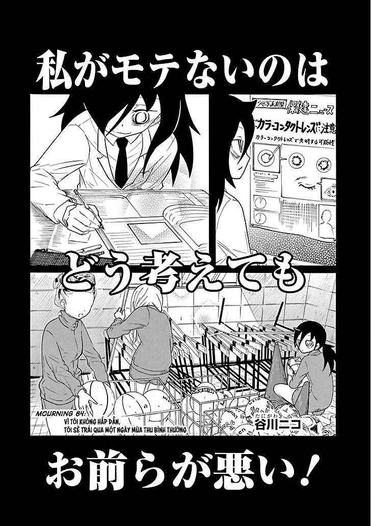 It’s Not My Fault That I’m Not Popular! Chap 84 - Next Chap 85