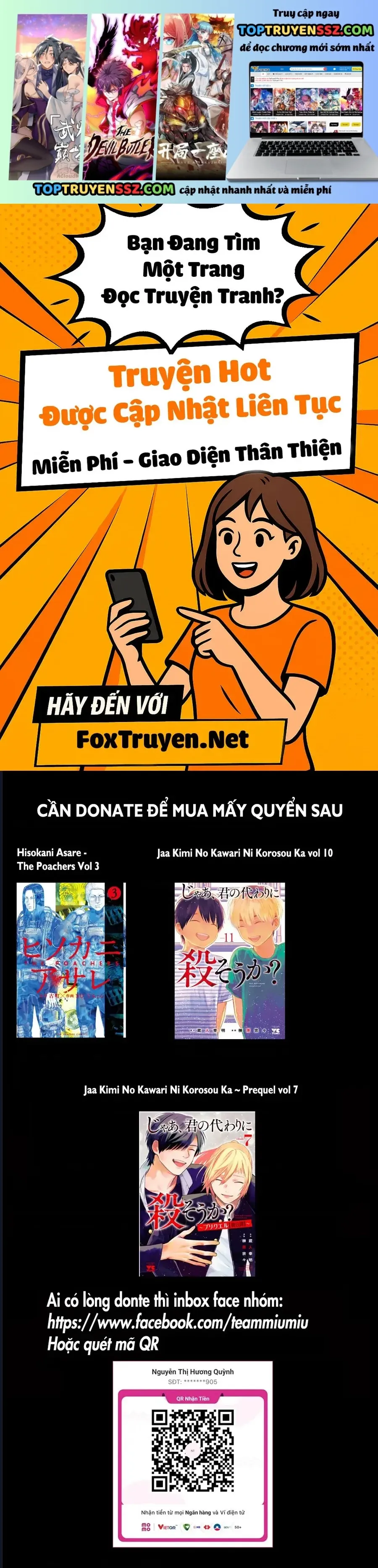 Jaa Kimi No Kawari Ni Korosou Ka ~ Prequel (Tiền Truyện) Chap 48 - Next Chap 49