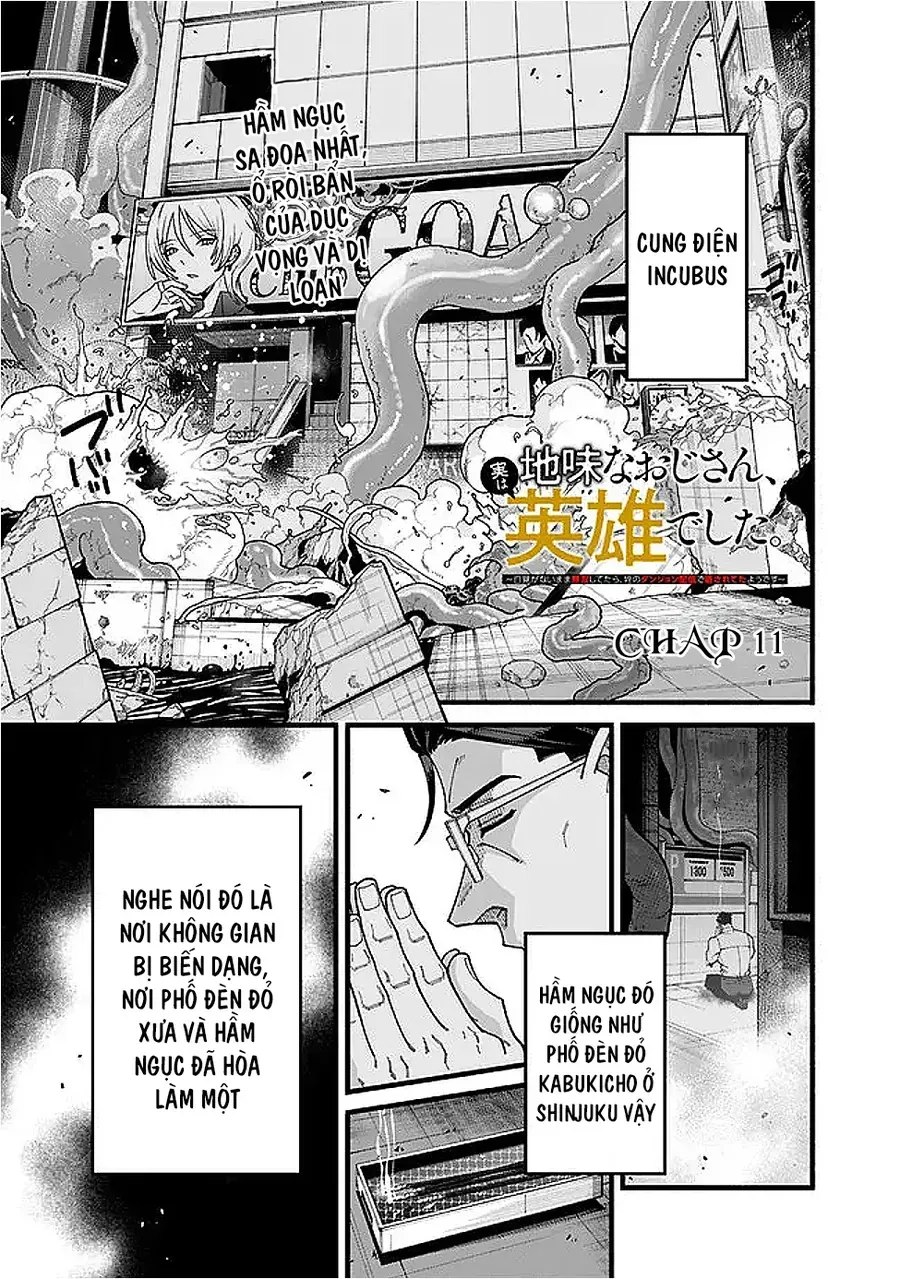 Jimi Na Ojisan, Jitsu Wa Eiyu Datta. -Jikaku Ga Nai Mama Muso Shitetara, Mei No Dungeon Haishin De Sarasareteta Yo Desu Chap 11 - Next Chap 12