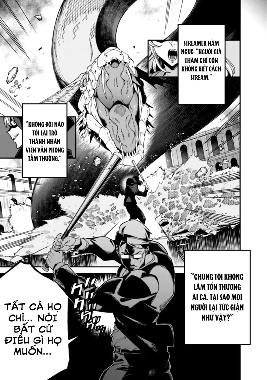 Jimi Na Ojisan, Jitsu Wa Eiyuu Datta. ~Jikaku Ga Nai Mama Musou Shitetara, Mei No Dungeon Haishin De Sarasareteta You Desu~ Chap 1 - Next Chap 2