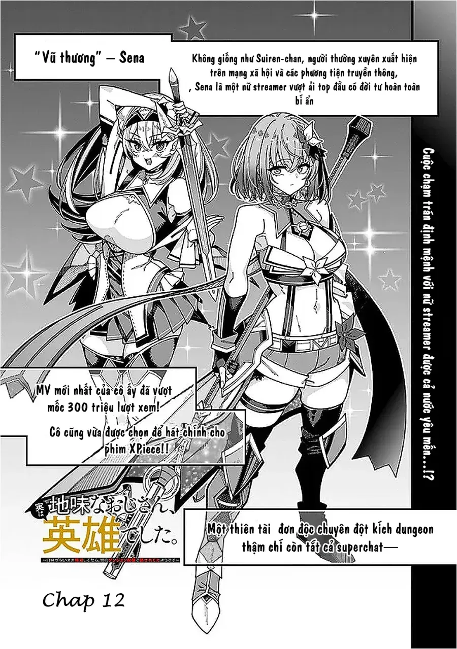Jimi Na Ojisan, Jitsu Wa Eiyuu Datta. ~Jikaku Ga Nai Mama Musou Shitetara, Mei No Dungeon Haishin De Sarasareteta You Desu~ Chap 12 - Next Chap 13