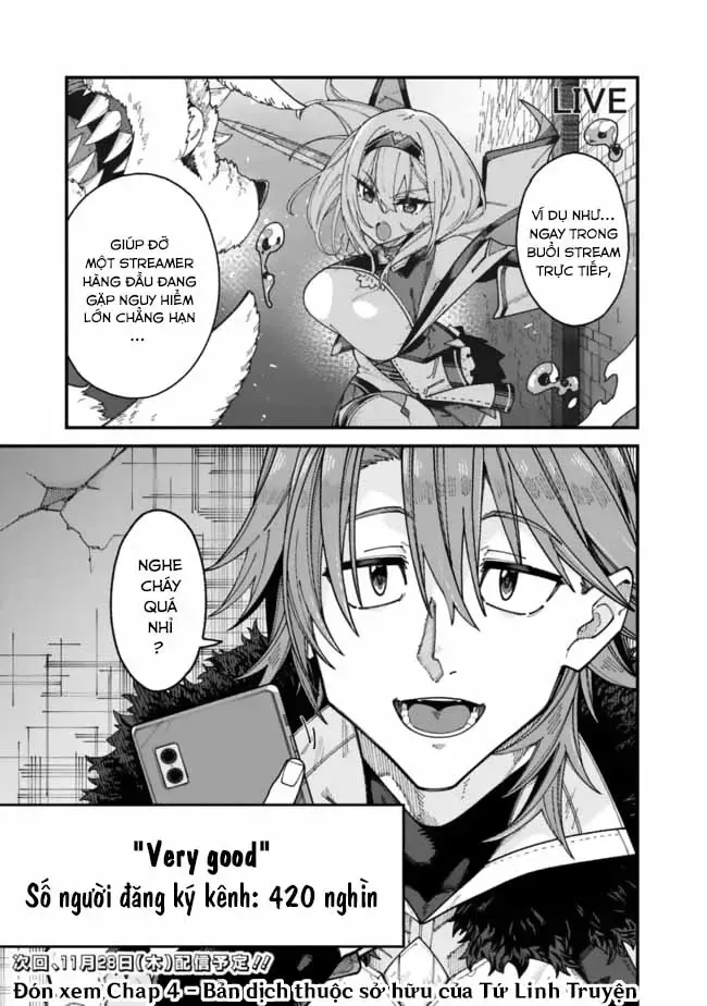 Jimi Na Ojisan, Jitsu Wa Eiyuu Datta. ~Jikaku Ga Nai Mama Musou Shitetara, Mei No Dungeon Haishin De Sarasareteta You Desu~ Chap 3 - Next Chap 4