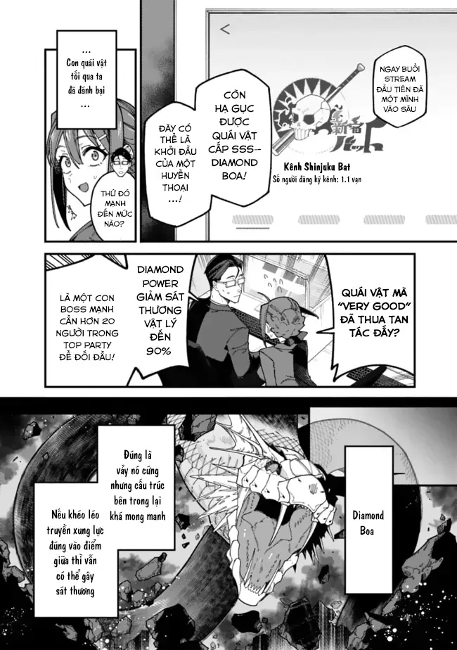 Jimi Na Ojisan, Jitsu Wa Eiyuu Datta. ~Jikaku Ga Nai Mama Musou Shitetara, Mei No Dungeon Haishin De Sarasareteta You Desu~ Chap 3 - Next Chap 4