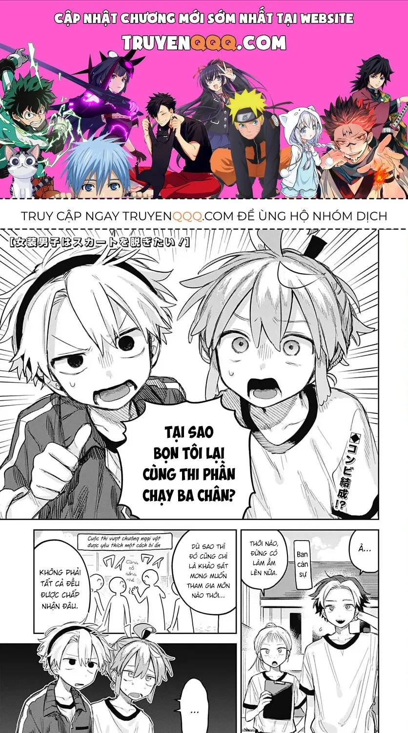 Josou Danshi Wa Skirt Wo Nugitai! Chap 10 - Next Chap 11