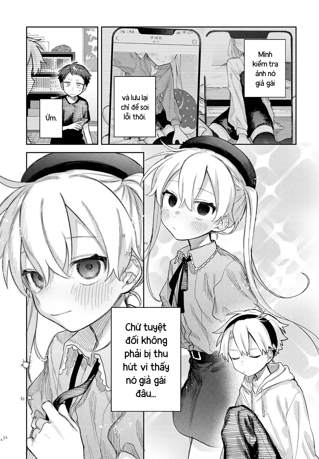 Josou Danshi Wa Skirt Wo Nugitai! Chap 16 - Next Chap 17