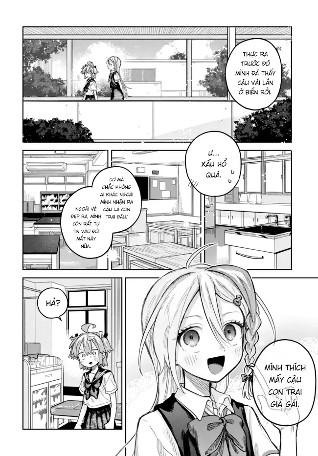 Josou Danshi Wa Skirt Wo Nugitai! Chap 22 - Next Chap 23