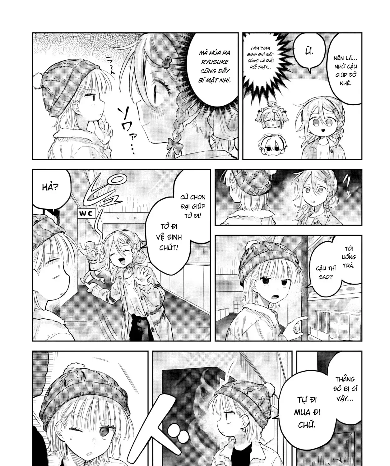 Josou Danshi Wa Skirt Wo Nugitai! Chap 30 - Next Chap 31