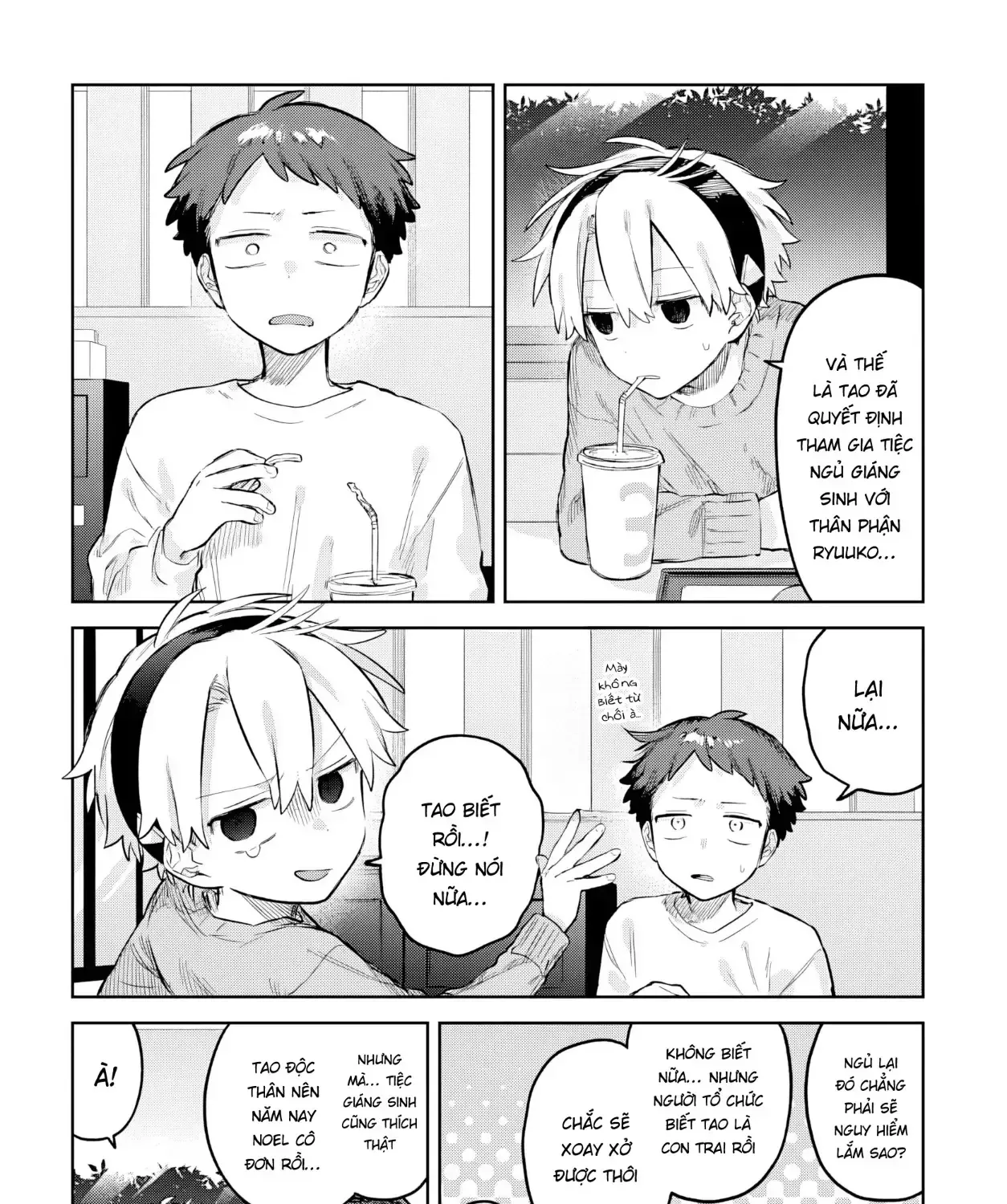 Josou Danshi Wa Skirt Wo Nugitai! Chap 31 - Next Chap 32