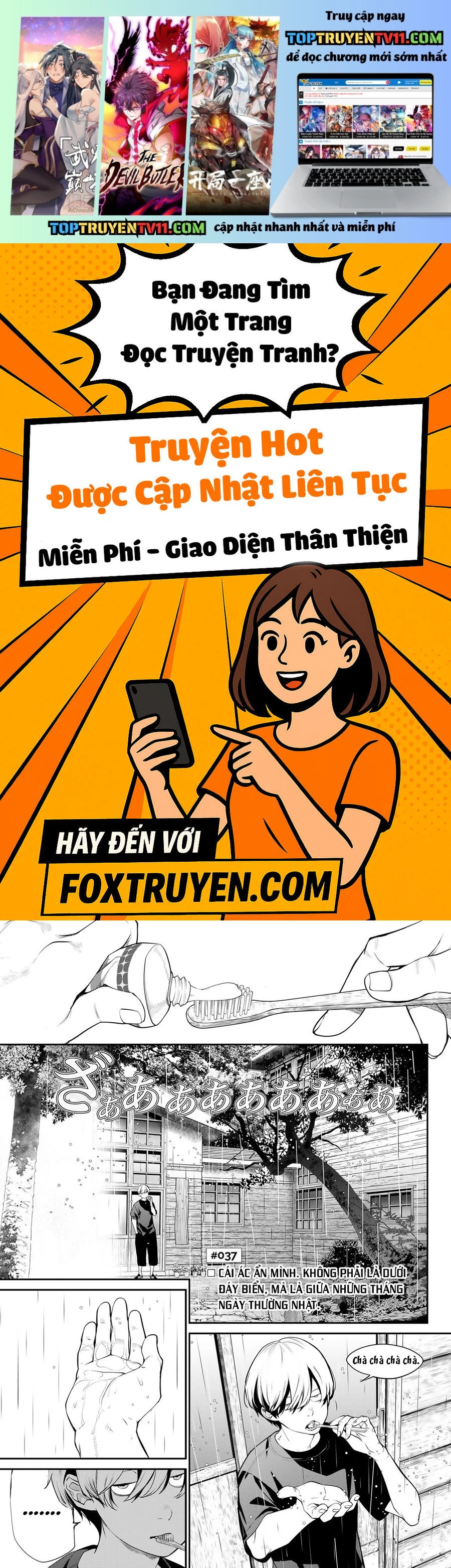 Kaijin Fugeki Chap 37 - Next Chap 38