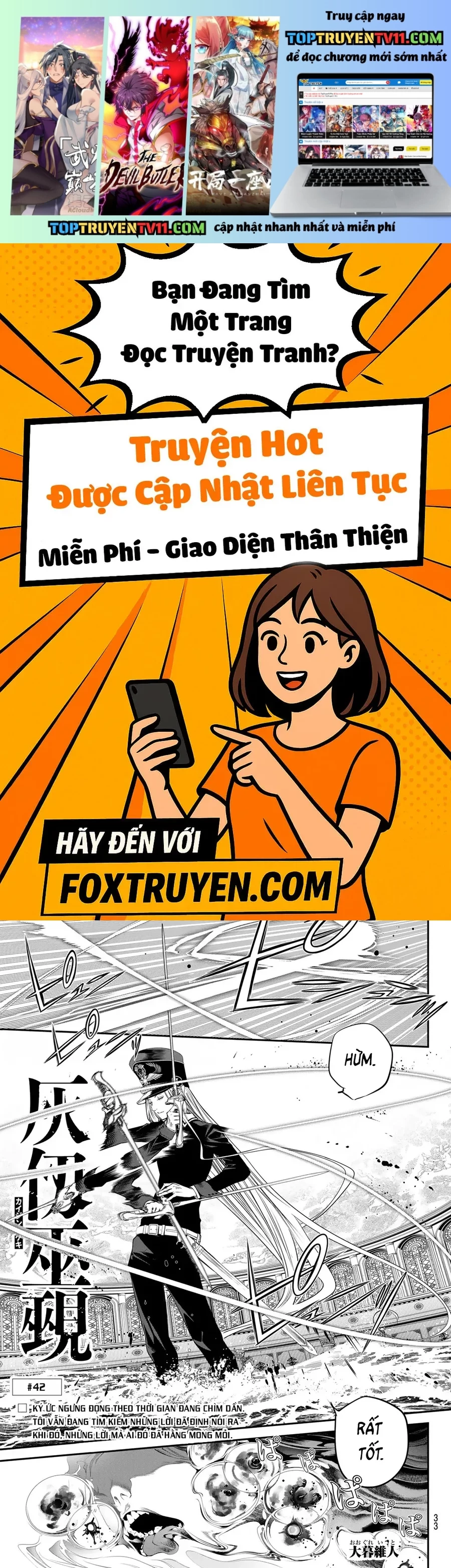 Kaijin Fugeki Chap 42 - Next Chap 43