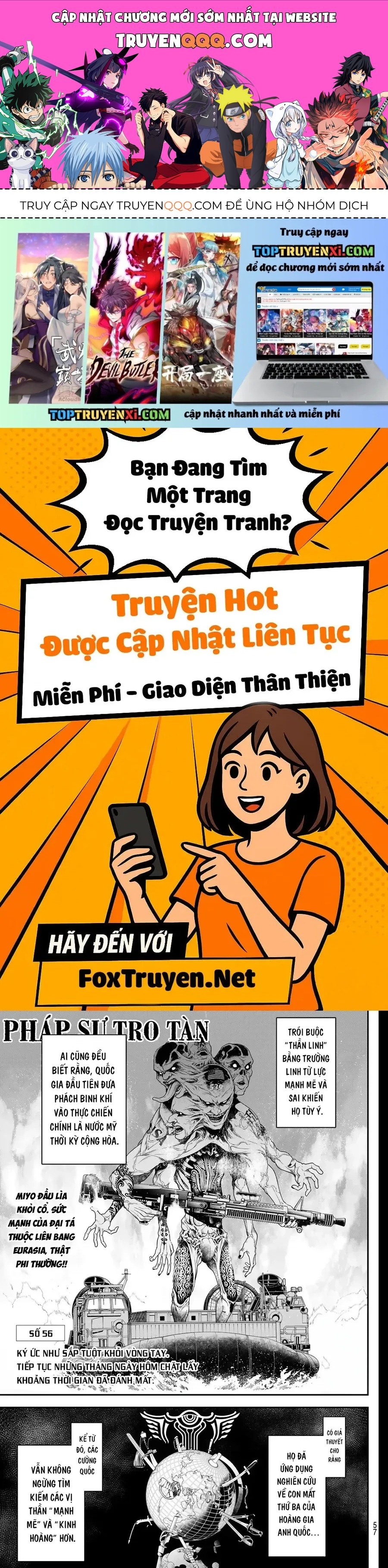 Kaijin Fugeki Chap 56 - Next Chap 57