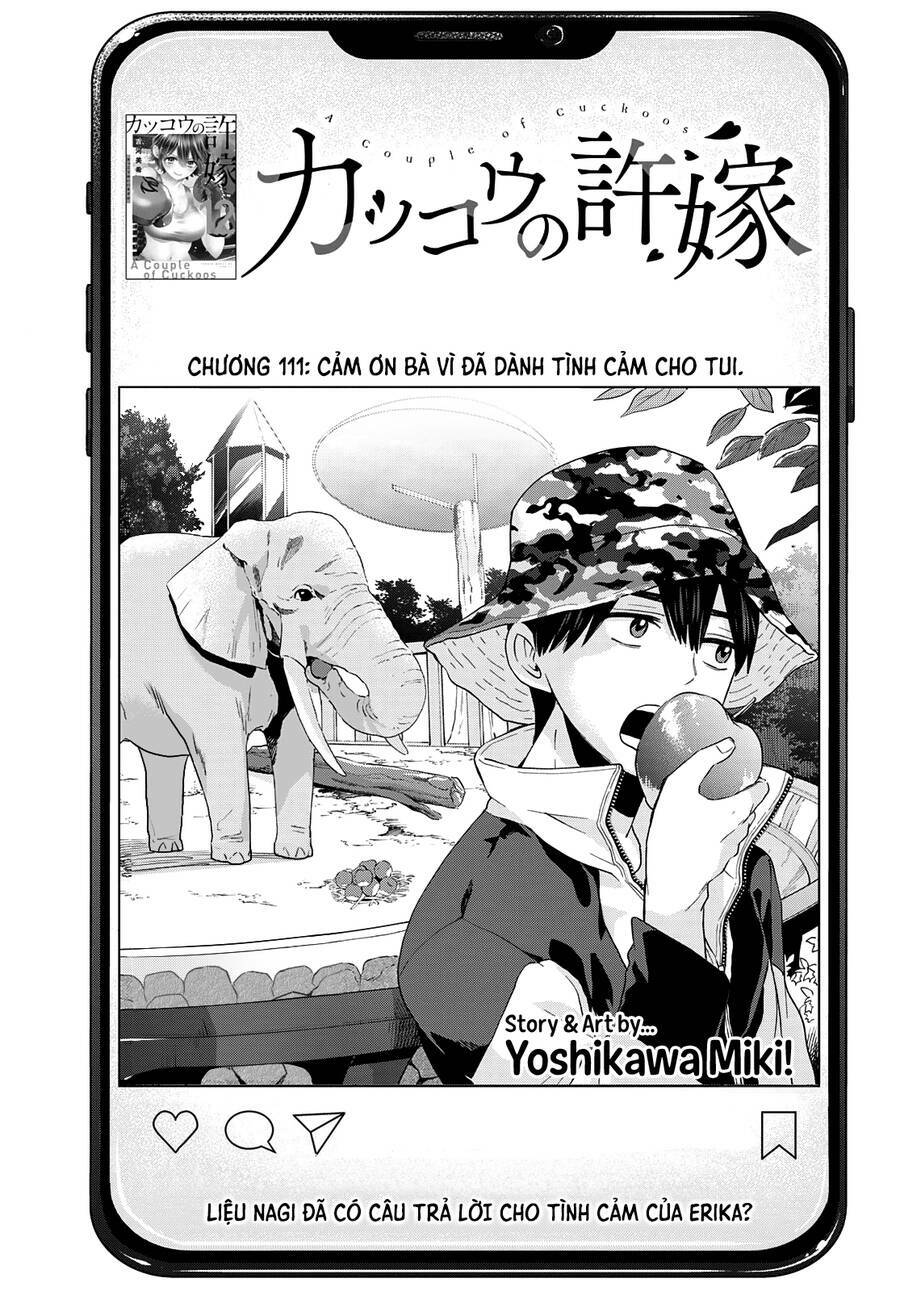 Kakkou No Iinazuke Chap 111 - Next Chap 112