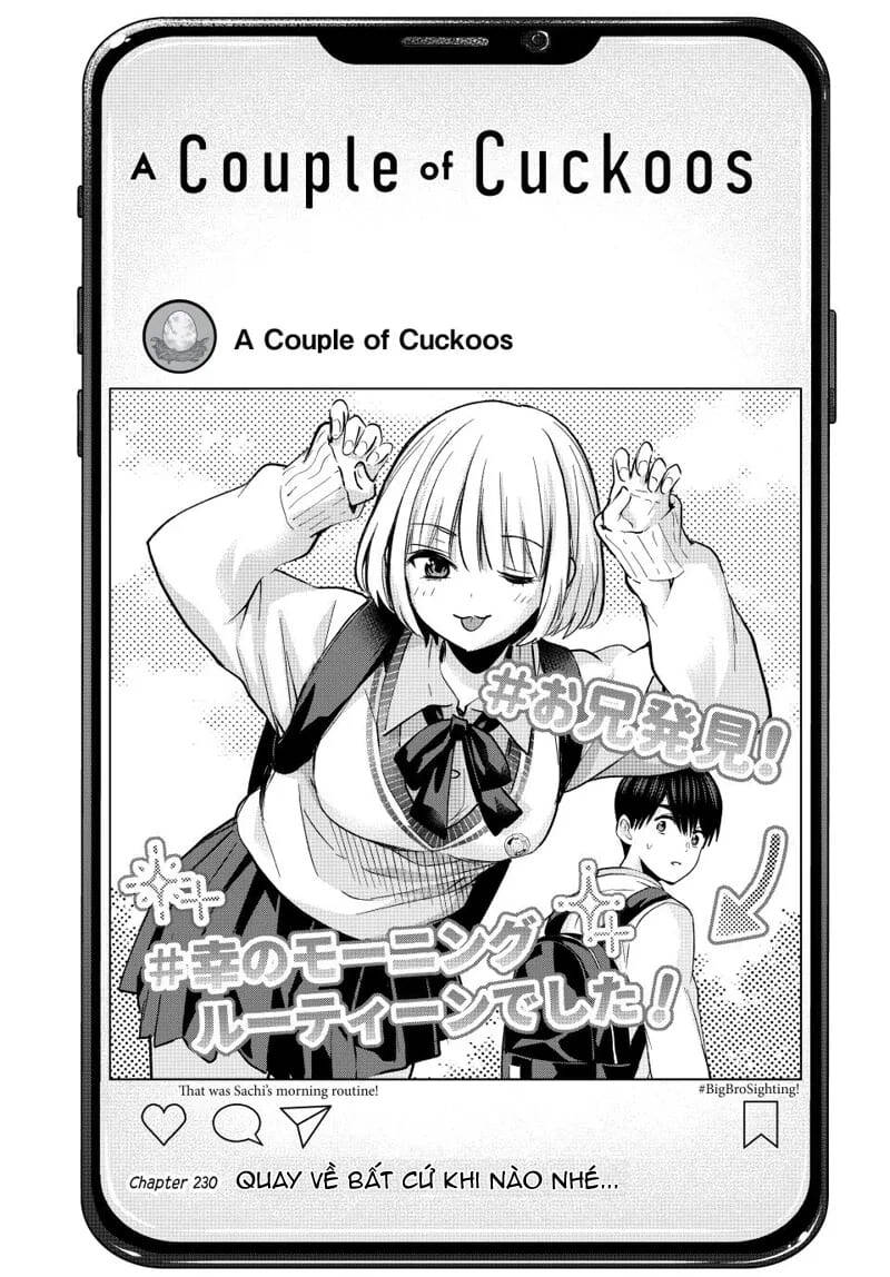 Kakkou No Iinazuke Chap 230 - Next Chap 231