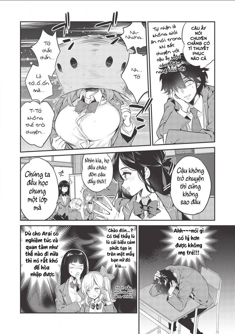 Kamiyama-San, Thiếu Nữ Kém Giao Tiếp Lúc Nào Cũng Đội Túi Giấy Trên Đầu!! Chap 2 - Next Chap 3